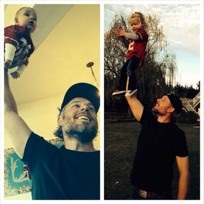 Jessica Simpson, Eric Johnson, Maxwell, Ace, Instagram